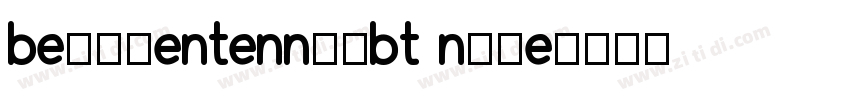 bellcentenniabt name字体转换